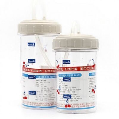 플라스틱 물통 빨대 보틀 400ml(WFGS7MG)