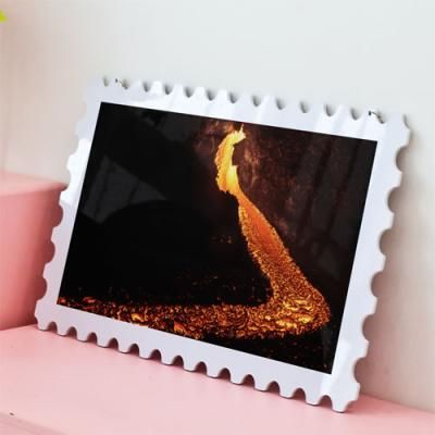 nt349-행잉액자_활화산(마그마)(우표가로대형)