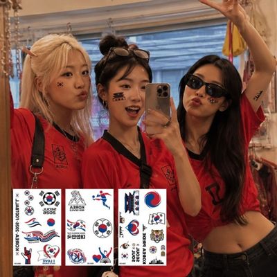 대한민국타투 아시안게임 축구 피파 타투스티커