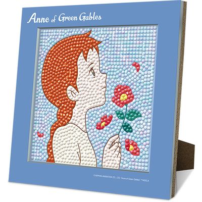 빨강머리 앤 스탠드형 보석 십자수 큐빅 비즈 15x15