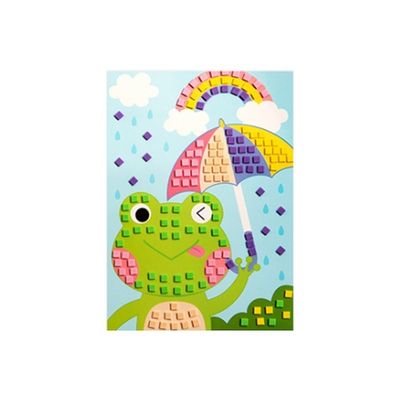 민화샵 EVA 모자이크아트 동화 청개구리 UDPEV001A