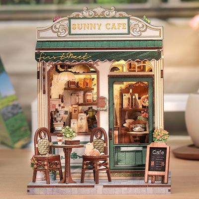 핸즈크라프트 DIY미니어처 북눅 선샤인 카페