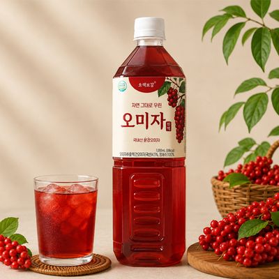 오색보감 자연 그대로 우린 오미자진액 1L x 1병
