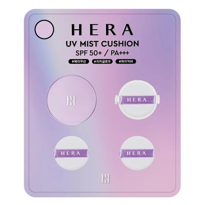 헤라 유브이 미스트 쿠션 15g + 리필 15g 쿠션형
