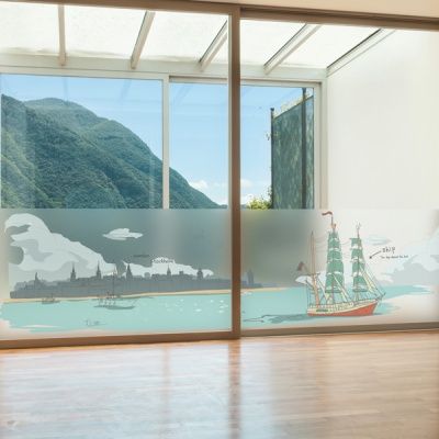 dgcn169-스톡홀름-무점착 반투명 창문 시트지