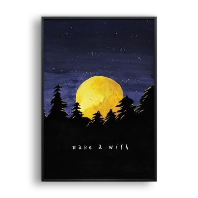 달소원 / 일러스트 액자