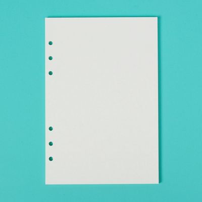 스토리 6공 무지 다이어리속지 135매/A5 다이어리리필