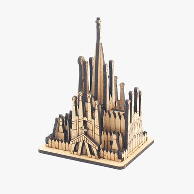 3D나무퍼즐 사그라다파밀리아성당 모형 만들기