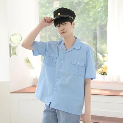 (구매) 남자 옛날교복 하복 상의  교복 학생복