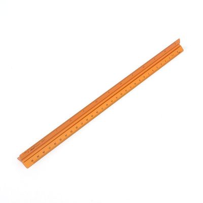 알루미늄 스케일자 30cm 제도 저배율 삼각(WFLOTRO)