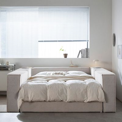 카밀라 양가드 패브릭 침대 Q-듀얼탑 29cm 매트리스