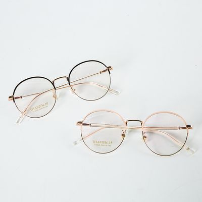 티타늄 동그리 감성 안경테 (블루라이트X)_3458