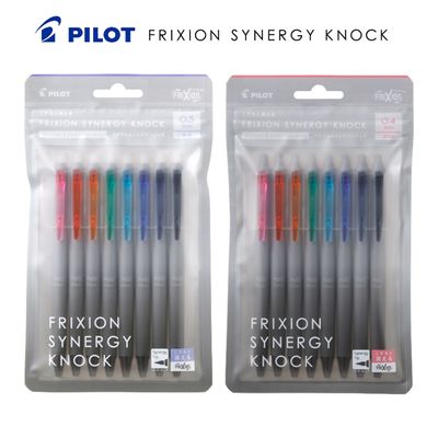 파이롯트 프릭션 시너지 노크 지워지는 볼펜 8색 세트
