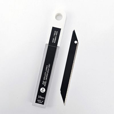 LOG 커터날 커터칼 30도 리필칼날 9mm 10개입
