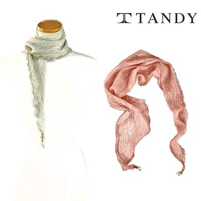 [탠디] 진주쉬폰 스카프