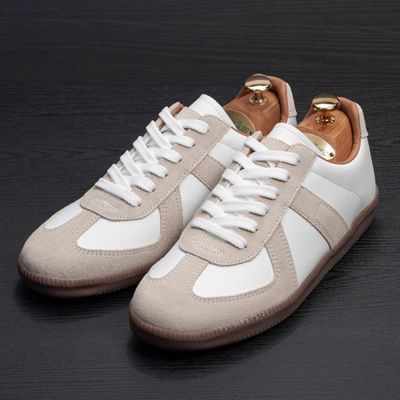 S1970 벨로에 화이트 남자 스니커즈 독일군 운동화[WB