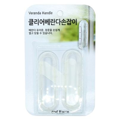 우일 클리어베란다손잡이 2P_8229(WFEB899)
