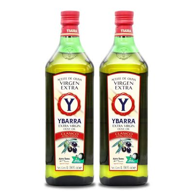 이바라 엑스트라 버진 올리브 오일 1L x 2 올리브유