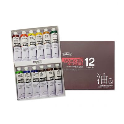 홀베인 아카데믹 유화 60ml 12색 A