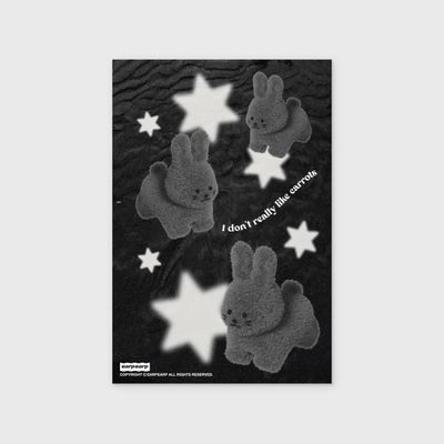 STAR BLACK POPO-BLACK(엽서)