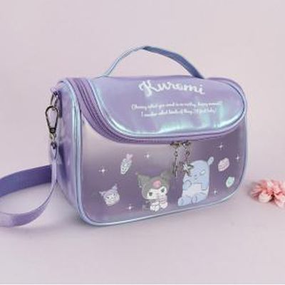 쿠로미 투명 멀티 크로스백