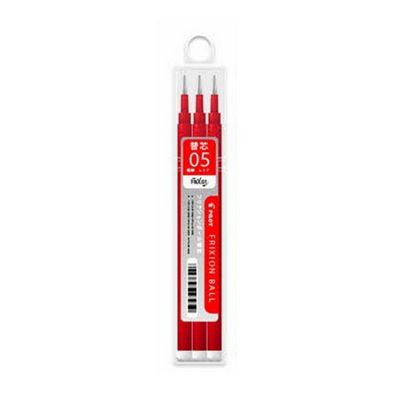 프릭션볼 단색 리필 0.5mm LFBKRF30EF3 R 적색 리필심