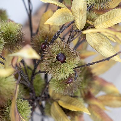 밤송이 모형 가지 100cm 모조 인조 가짜 과일 장식