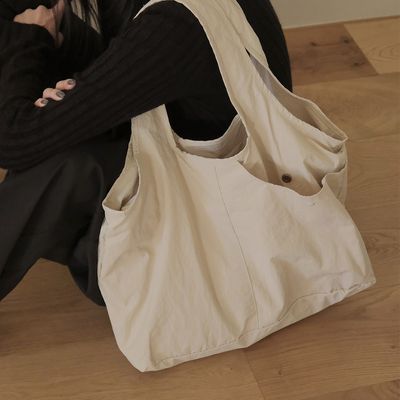 텐포켓 나일론 보부상 숄더백