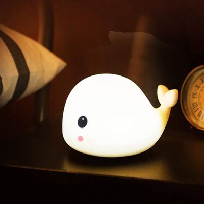 LED 실리콘 무드등 말랑이 수유등 수면등 고래무드등