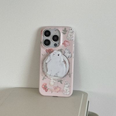 vintage bloom 디자인 [맥세이프 하드 폰케이스]