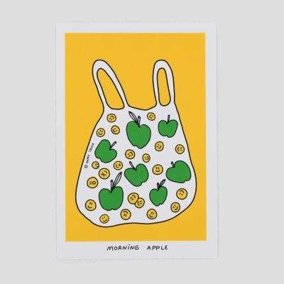 [엽서]모닝애플(옐로우)