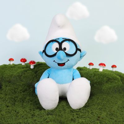 개구쟁이 스머프 똘똘이 스머프 인형 28cm