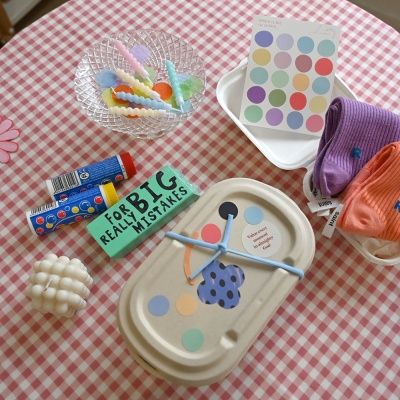 via archive colour 도트스티커 3장모음