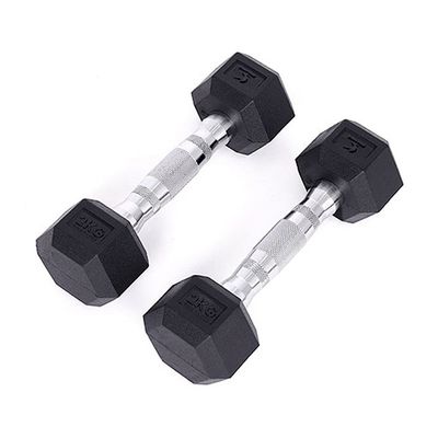 2kg 세트 아령 PEV x 2개 덤벨 육각(WFJQVUN)