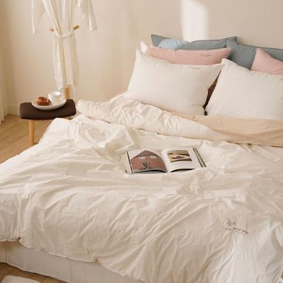 아밍 아린 피그먼트 워싱 양모 차렵이불 풀세트 S