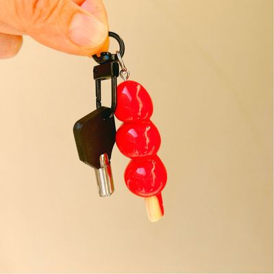 탕후루 모양 키링 열쇠고리(WFFVE6T)