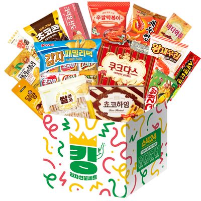 스낵24 인기스낵 킹갓성비 과자선물세트 20P