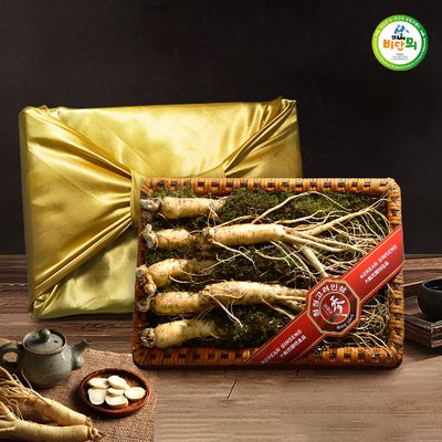 [금산비단뫼] 명품 금산수삼 750g/7~8편/왕특