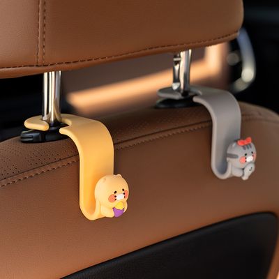 카카오프렌즈 차량용 헤드걸이 헤드레스트 가방걸이2p