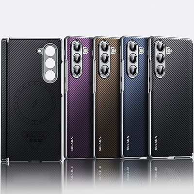 갤럭시 z폴드 6 5 4 맥세이프 카본 힌지보호 케이스