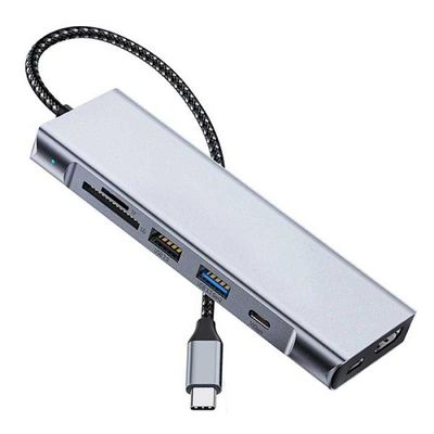 USB3.2 HDMI PD충전 M.2 SSD 외장케이스 8in1 C타입