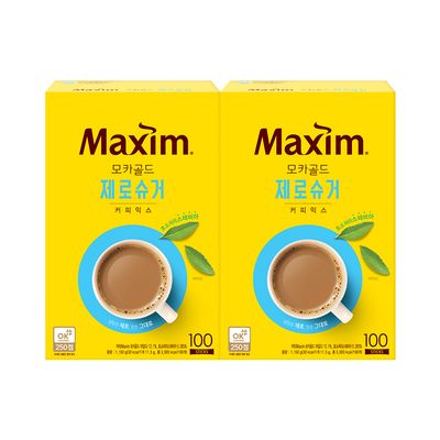 맥심 모카골드 제로슈거 커피믹스 200T