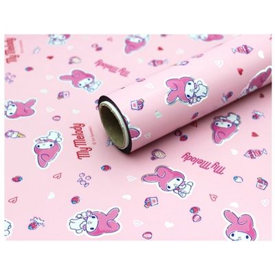 메탈롤포장지 산리오마이멜로디 대 핑크 530mmX15m