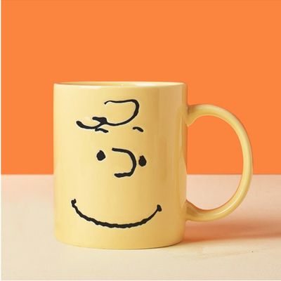 스누피 찰리브라운 페이스 머그컵C78172
