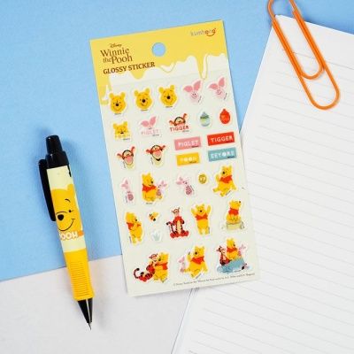 푸 글로시스티커