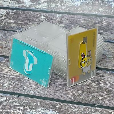 아크릴 사원증/출입증/신분증케이스-ID 카드홀더 10개