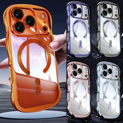 아이폰 17 16 프로 맥스 에어 맥세이프 물결 케이스