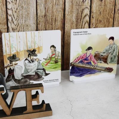 cl495-스탠드액자2P_한국전통음악과악기1