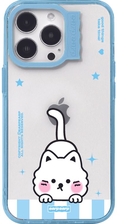 치치 큐트 테일-SKY BLUE(웨이브라벨)