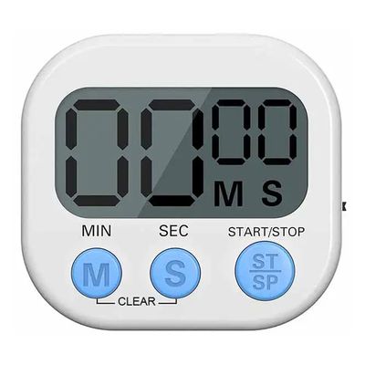 코리아홈 디지털 주방 타이머 화이트 1개 J503